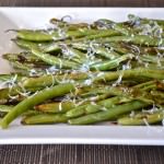 Roasted Green Beans with Parmesan