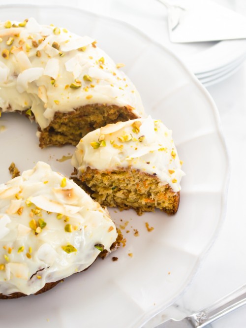 Zucchini Carrot Bundt Cake with Orange Cream Cheese Glaze Zucchini Carrot Bundt Cake with Orange Cream Cheese Glaze