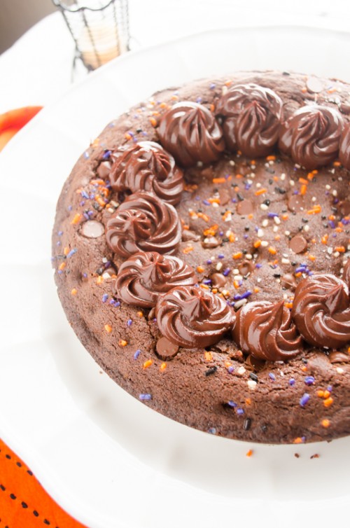 Death By Chocolate Halloween Cookie Cake Flavor the Moments