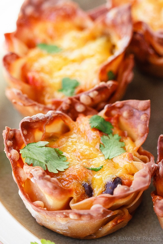 Sweet potato taco cups