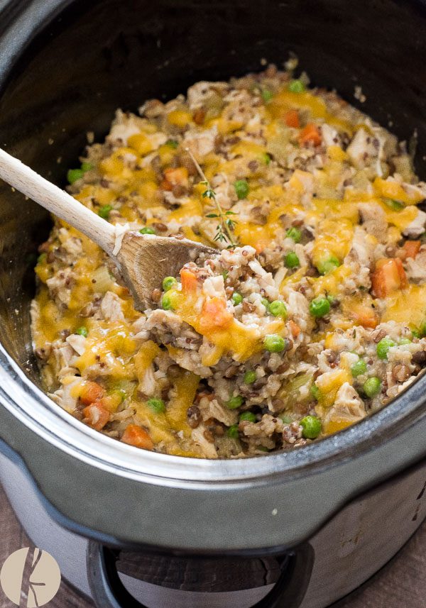 Easy Crockpot Chicken And Rice Flavor The Moments