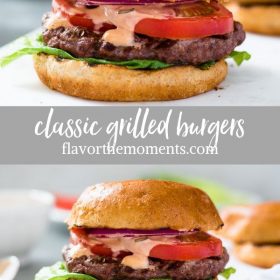 how to grill burgers photo collage