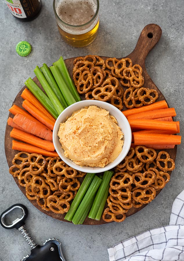 Spicy Cheddar Pub Cheese - Flavor the Moments