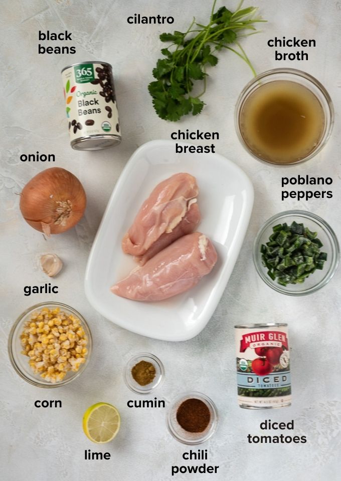 Chicken tortilla soup recipe ingredients