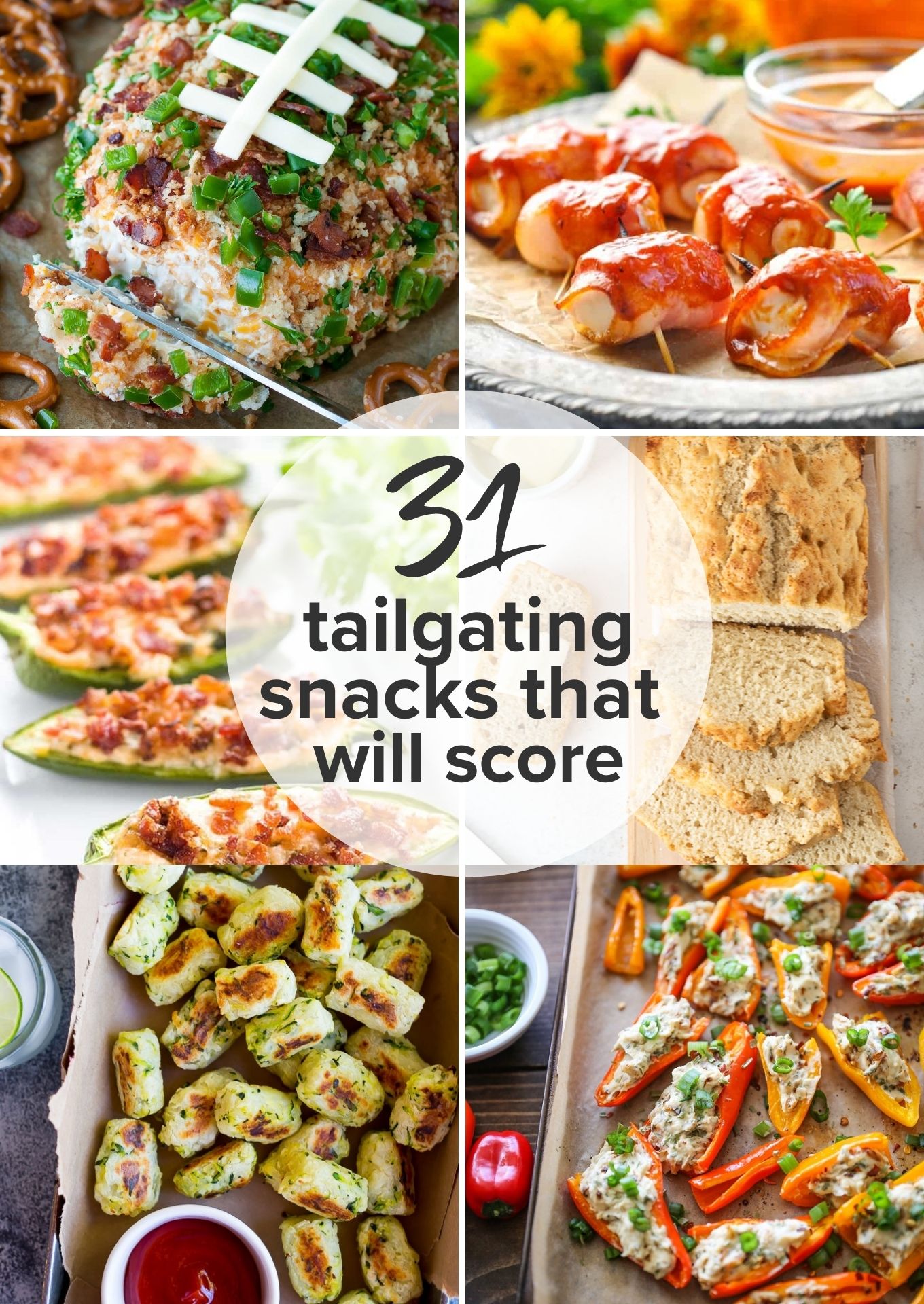 31 Tailgating Snacks That Will Score