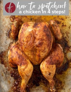 How to Spatchcock a Chicken Pinterest pin 2