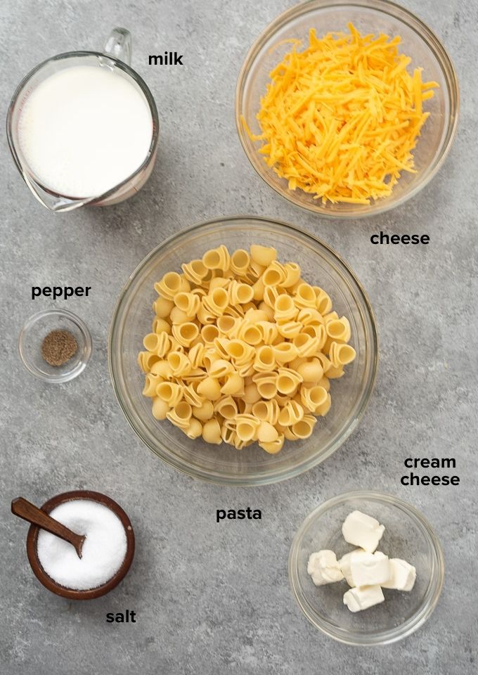 Stove top mac and cheese ingredients