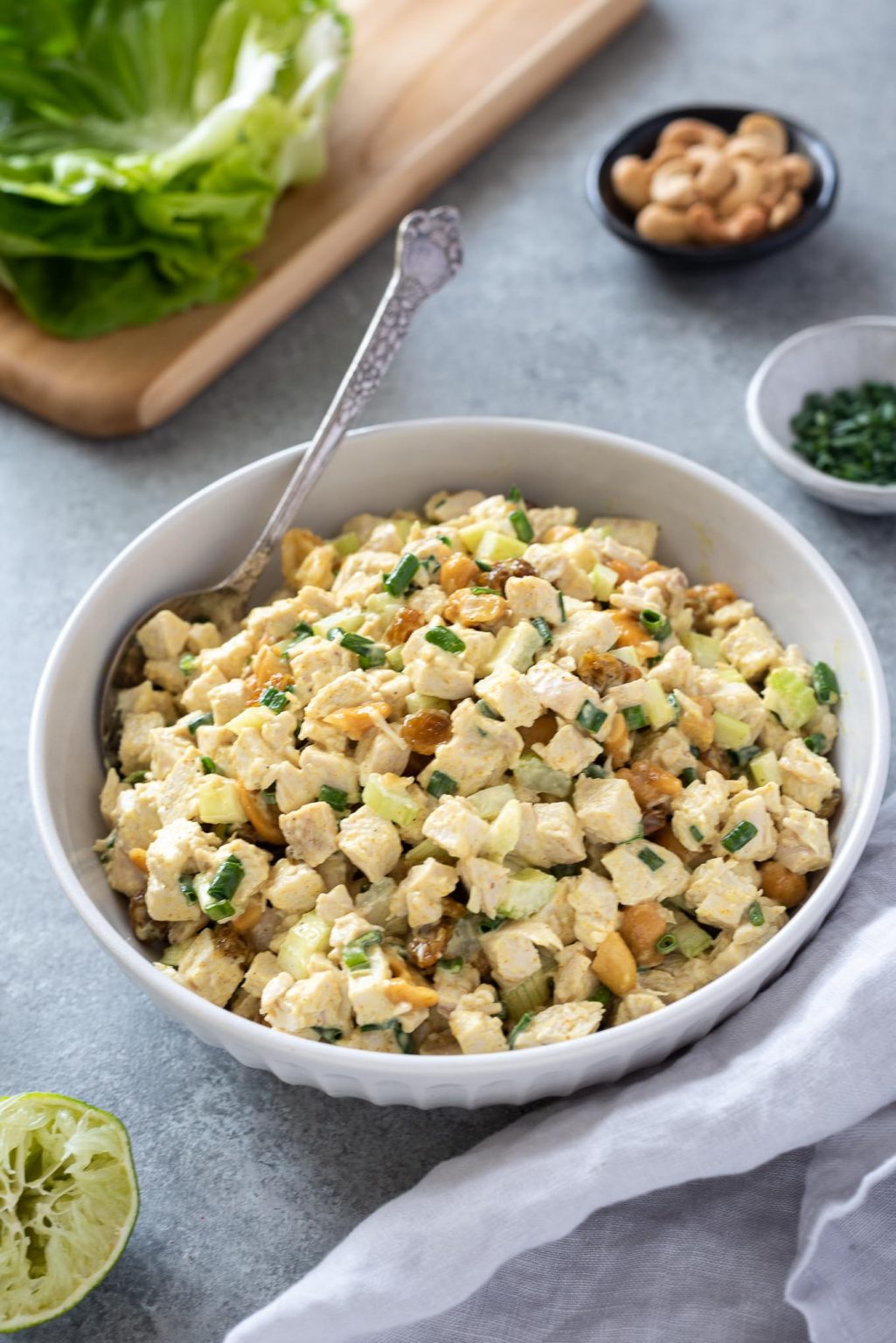 Curry Chicken Salad Flavor the Moments