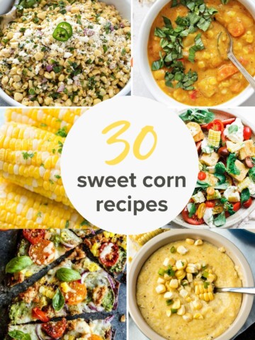 30 Corn recipes collage pin