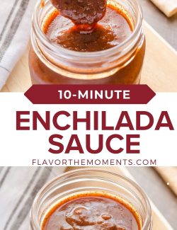 Homemade enchilada sauce long pin