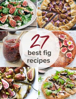 Collage pin for 27 fig recipes
