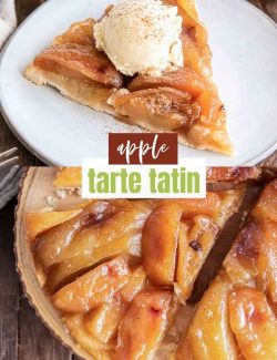 Apple tarte tatin recipe short collage pin