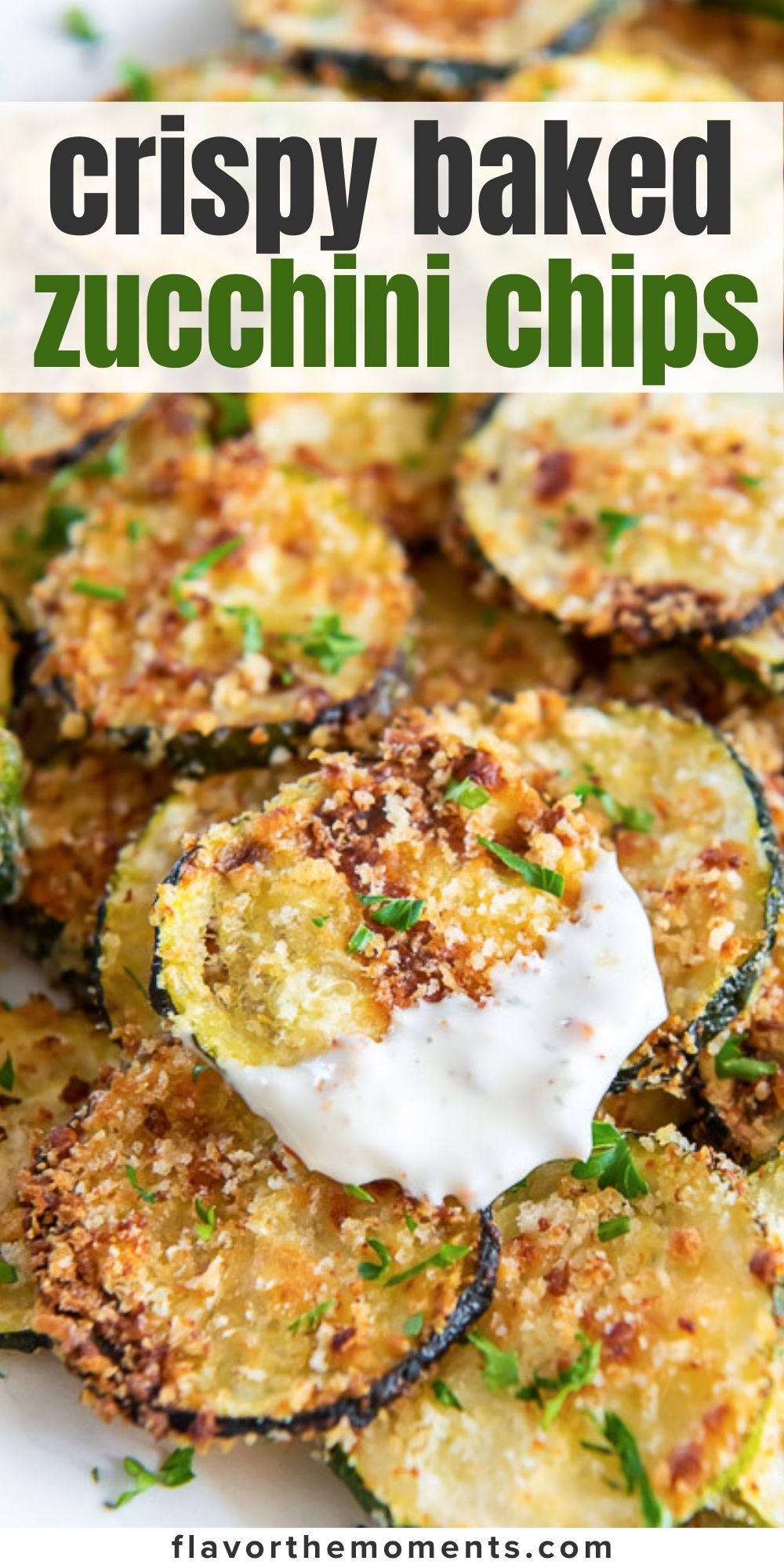 Crispy Baked Zucchini Chips | Healthy and Delicious Snack!