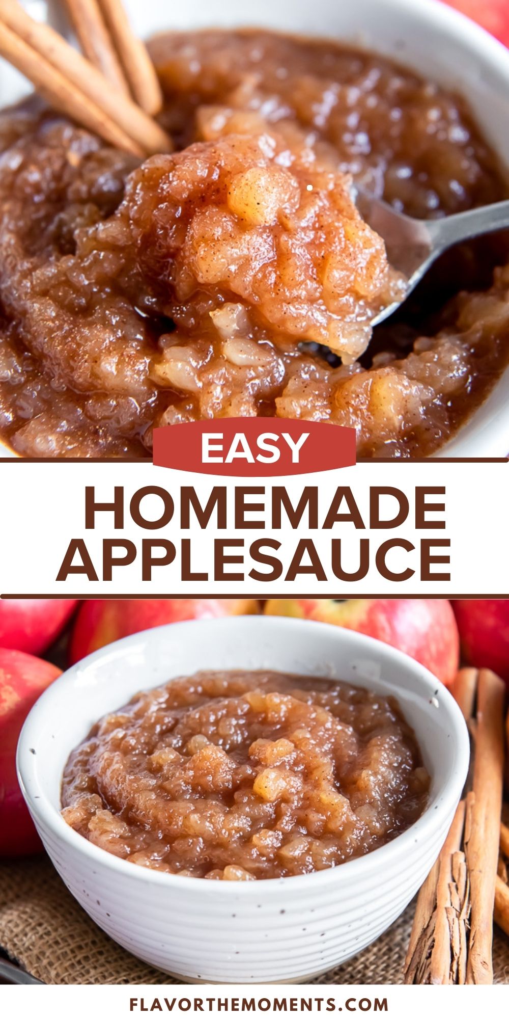Easy Homemade Applesauce Recipe Flavor the Moments