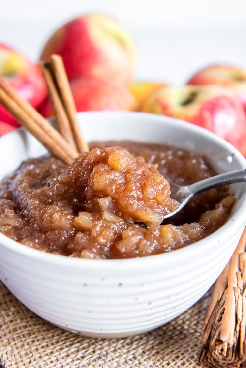 Easy Homemade Applesauce Recipe - Flavor the Moments