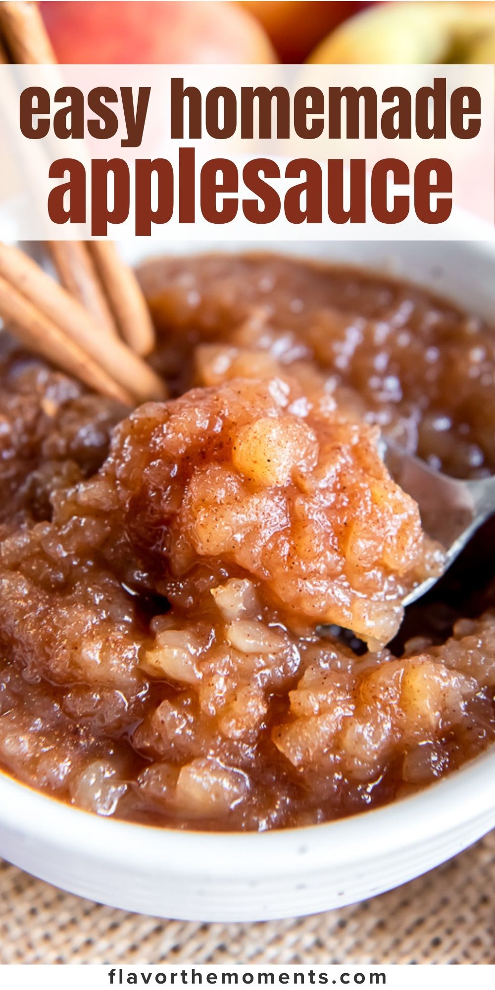 Easy Homemade Applesauce Recipe Flavor the Moments