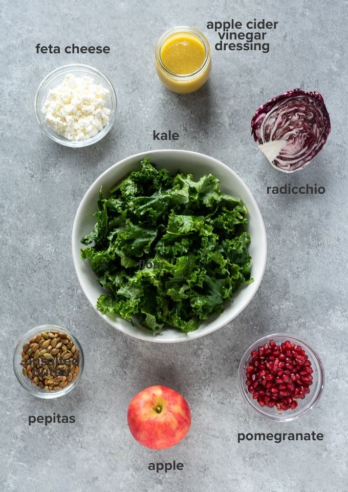 Kale apple salad recipe ingredients
