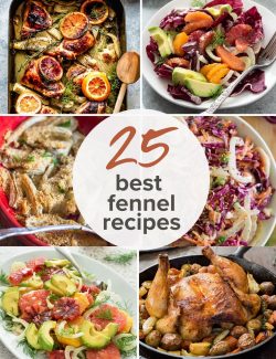 25 best fennel recipes collage pin