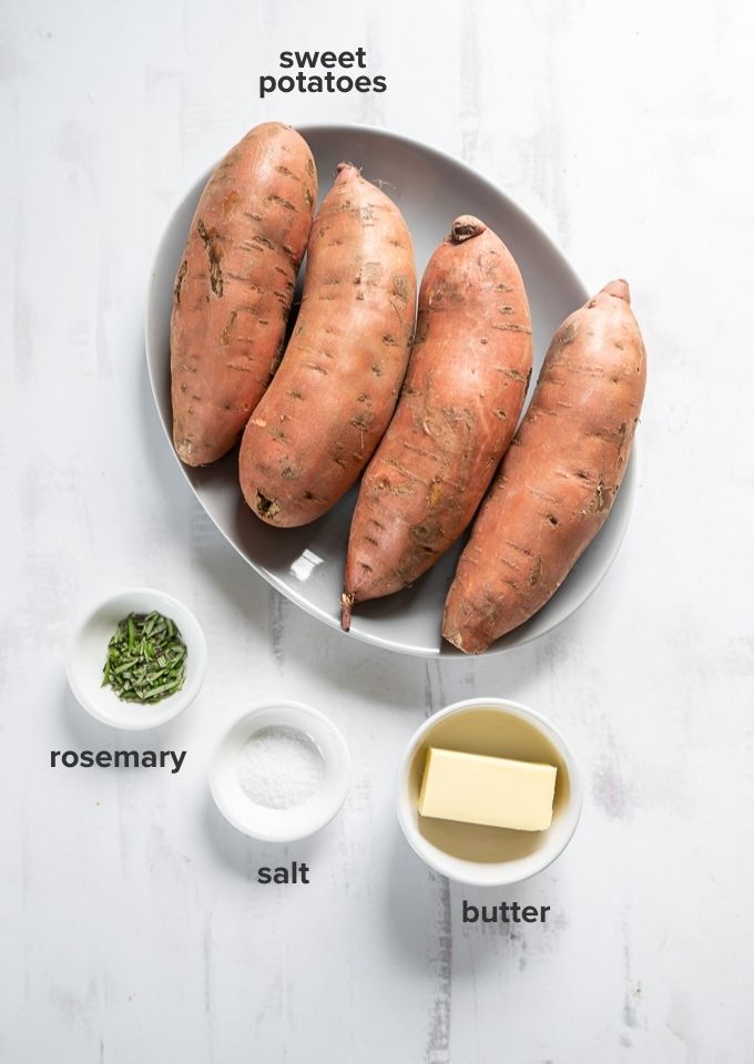 Hasselback sweet potato recipe ingredients