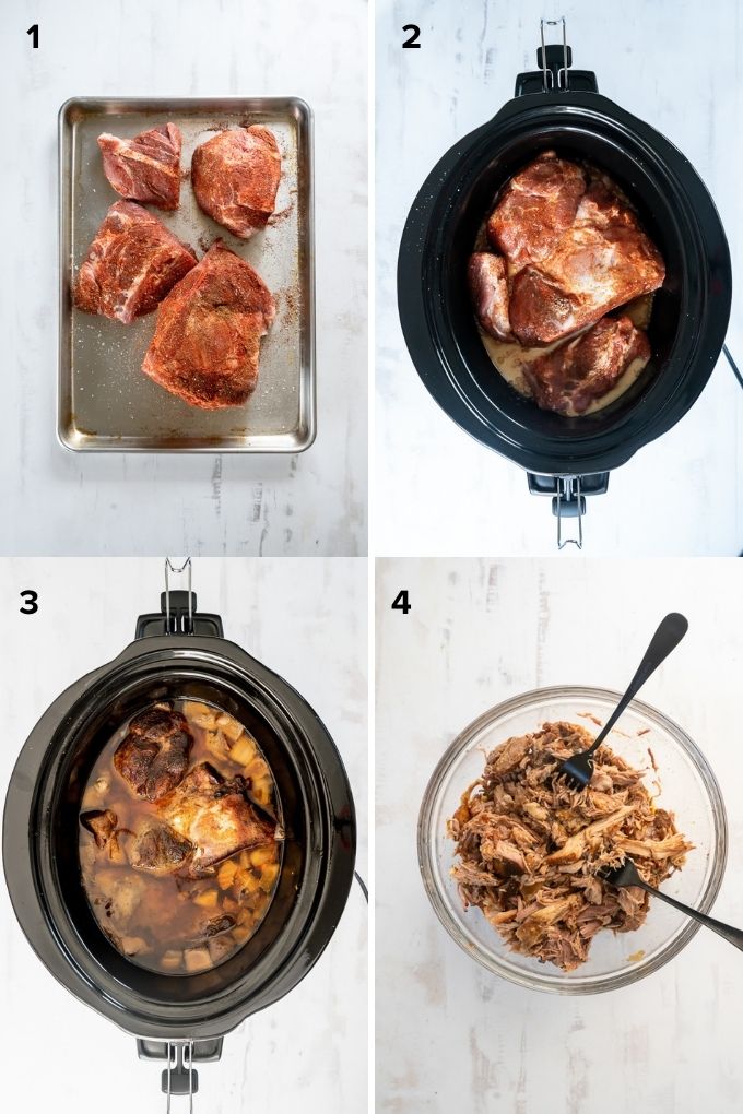 How to make pulled pork in the slow cooker
