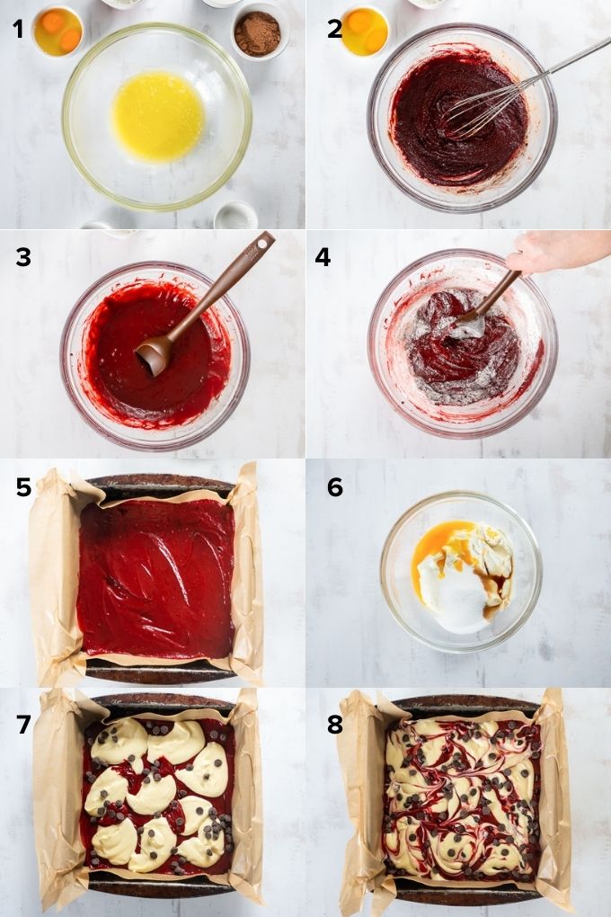 How to make red velvet brownies