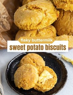Sweet potato biscuit recipe