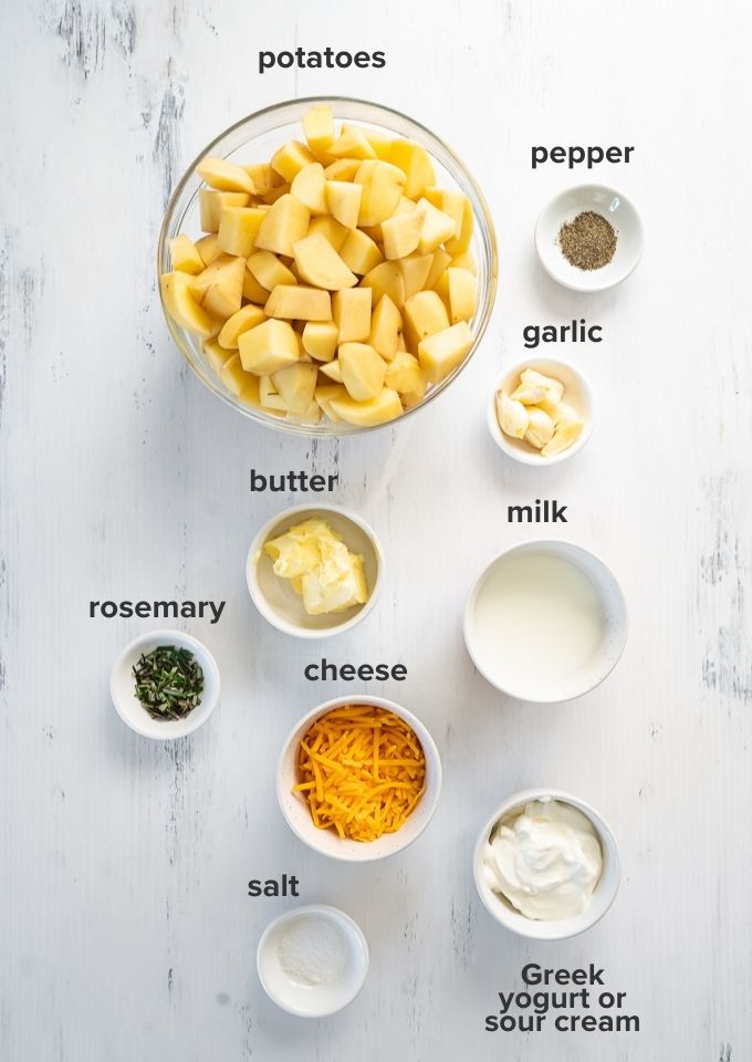 Twice baked mashed potato recipe ingredients