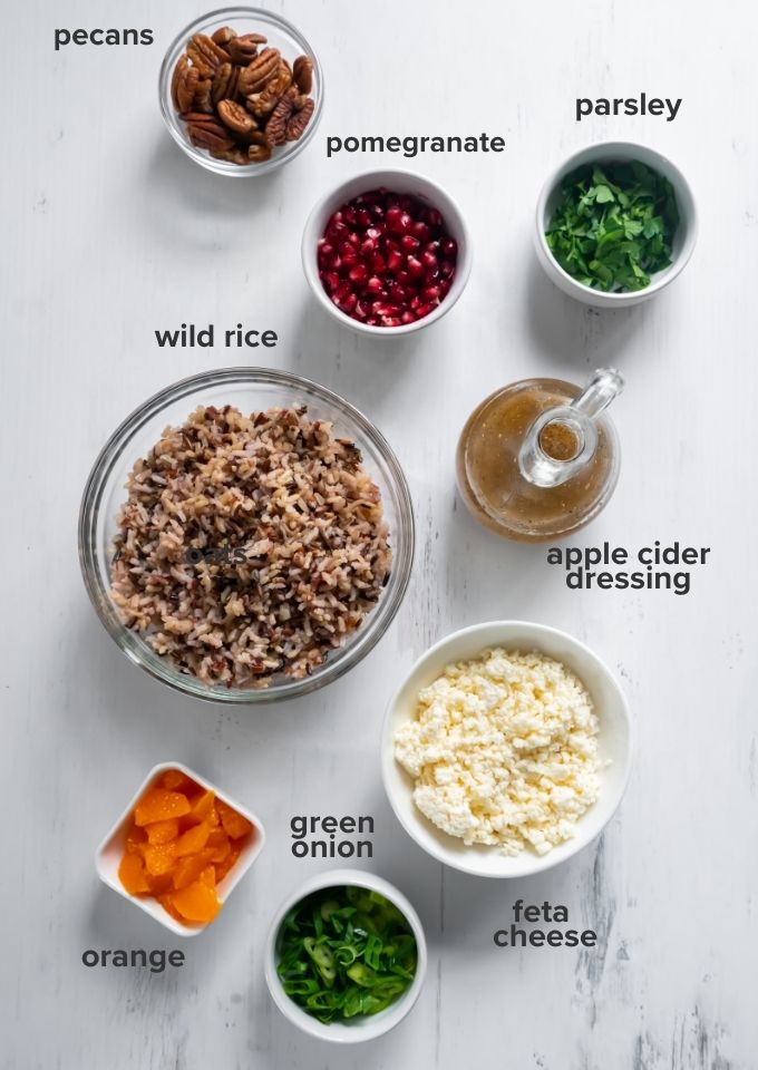 Wild rice salad recipe ingredients