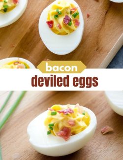Bacon Deviled Eggs