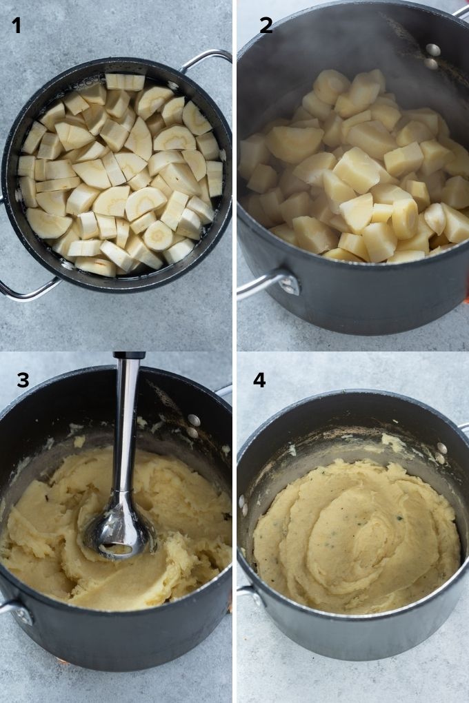 How to make parsnip puree