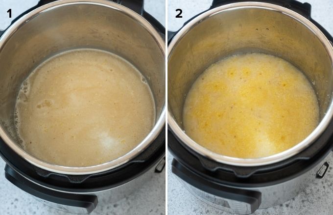 How to make polenta in Instant Pot
