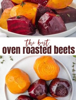 Roasted Beets recipe long collage pin