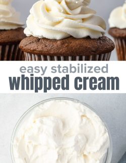 Stabilized whipped cream recipe long collage pin