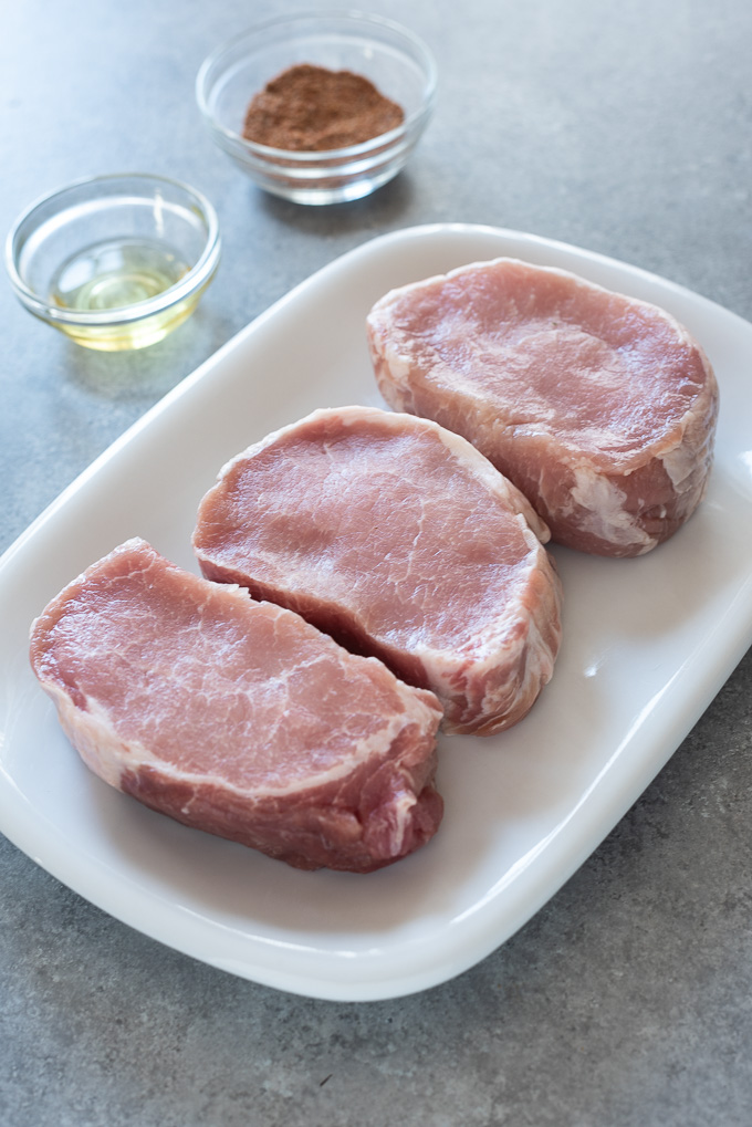 Air fryer pork chop recipe ingredients