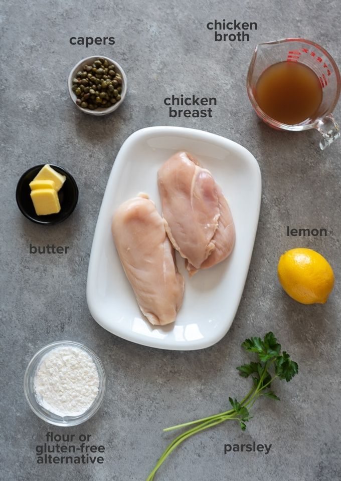 Chicken piccata recipe ingredients
