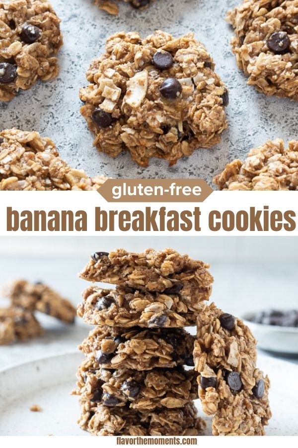 Banana Breakfast Cookies Dairy & GlutenFree!