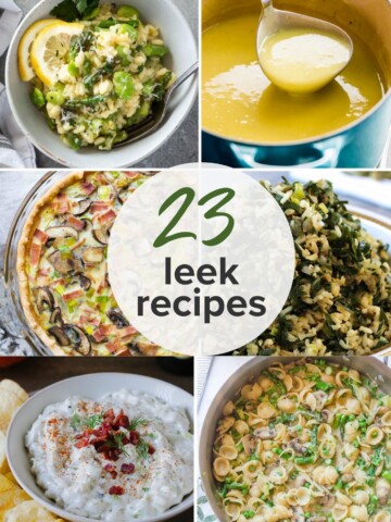 23 best leek recipes long collage pin