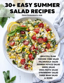 Easy summer salad recipes pin