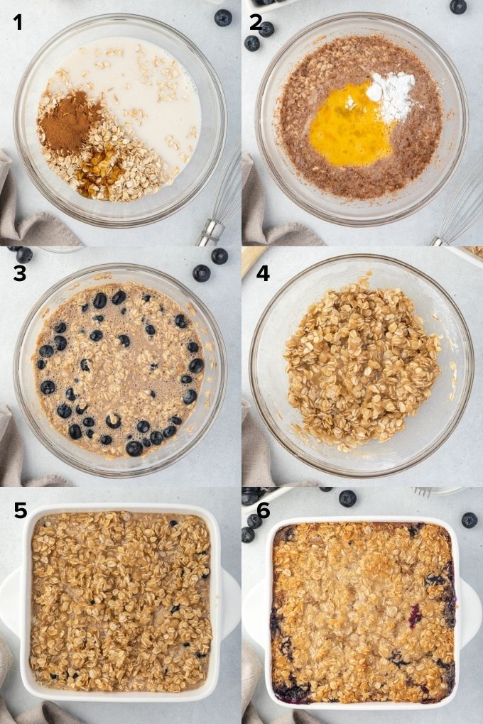 How to make blueberry baked oatmeal