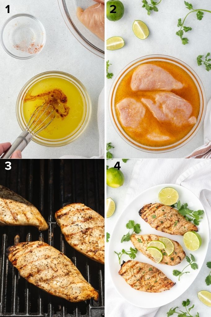 How to make grilled tequila lime chicken