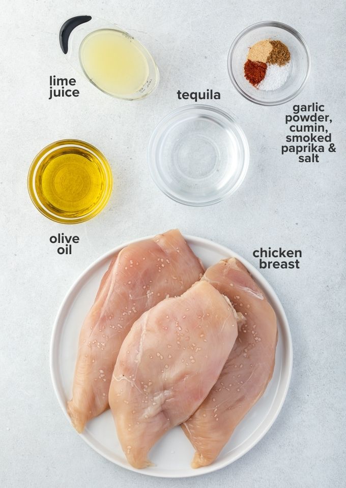 Tequila lime chicken ingredients