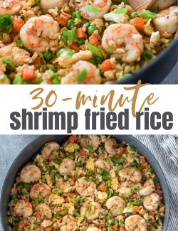 30 minute shrimp fried rice recipe