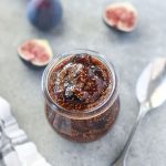 Fig jam in a jar