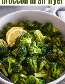 How to make broccoli in the air fryer long pin