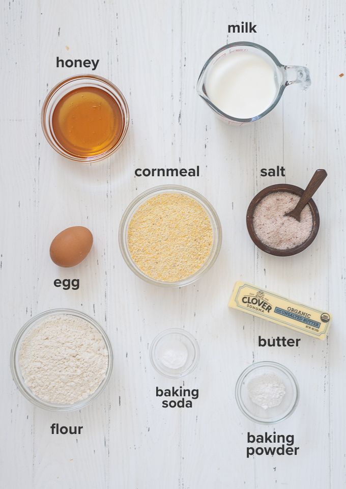 Corn muffin recipe ingredients