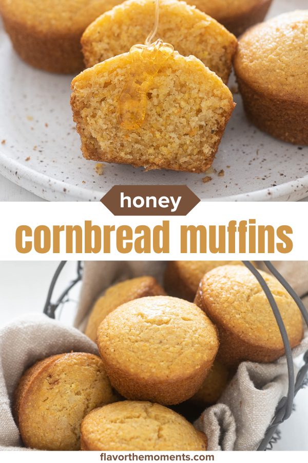 Honey Cornbread Muffins Recipe Flavor the Moments
