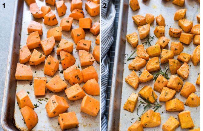 How to make roasted sweet potatoes