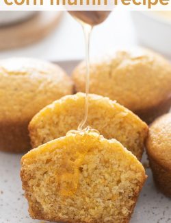 Corn muffin recipe long pin
