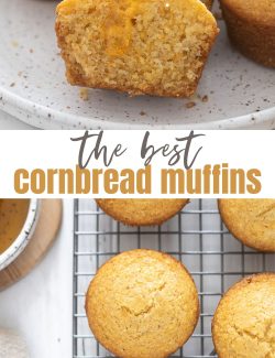 Best cornbread muffins long collage pin