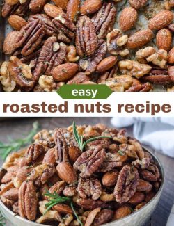 Easy roasted nuts recipe